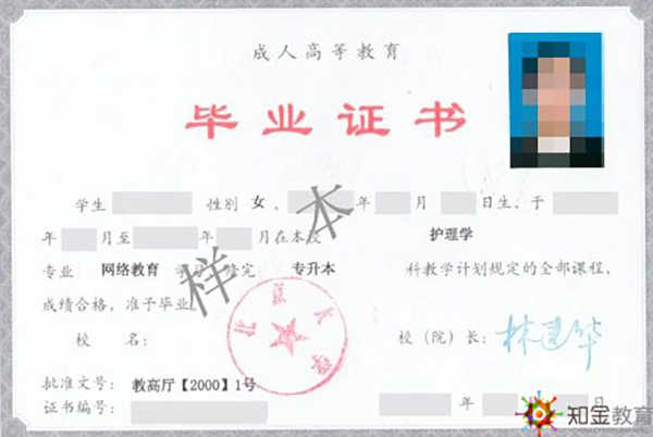 北京函授大专毕业证图片(北京函授大专毕业证有用吗)